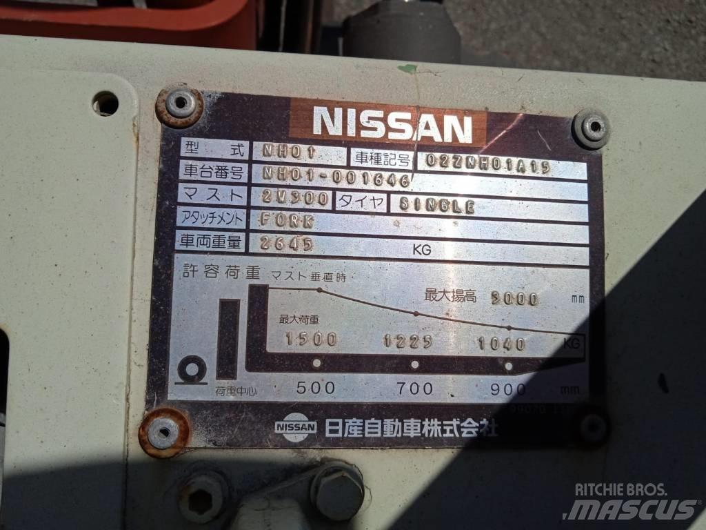 Nissan 02ZNH01A15 Gasstapler