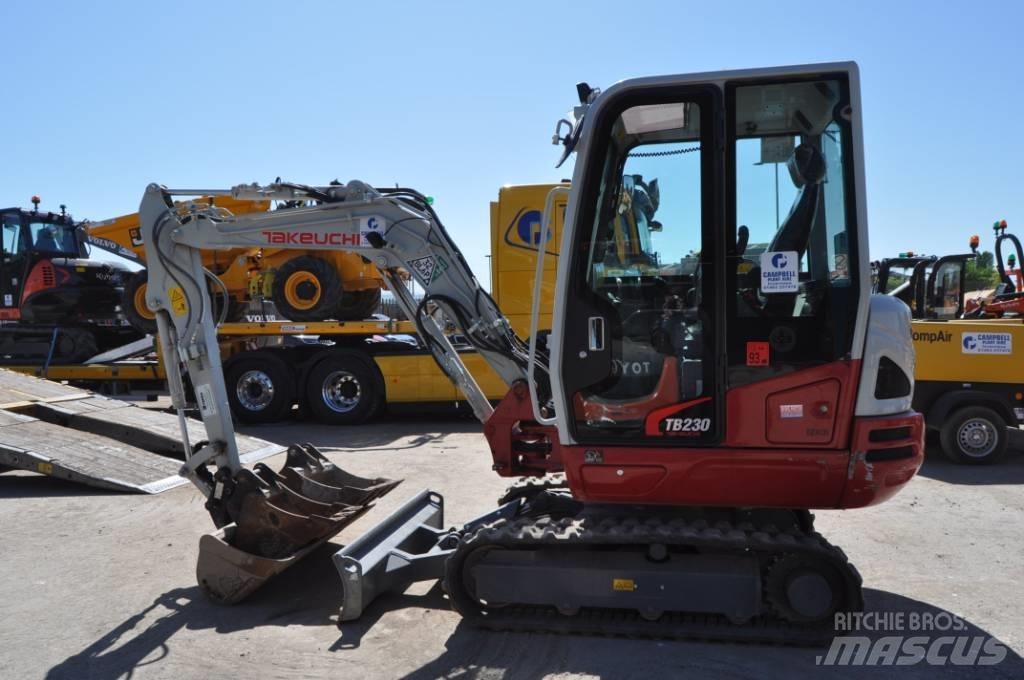 Takeuchi TB 230 Minibagger < 7t