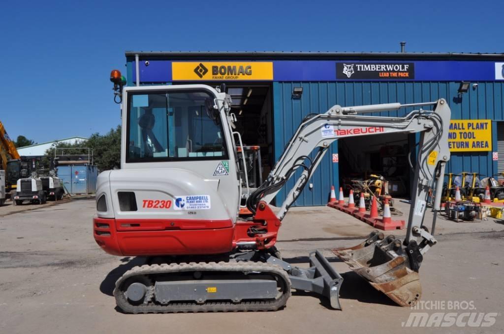 Takeuchi TB 230 Minibagger < 7t
