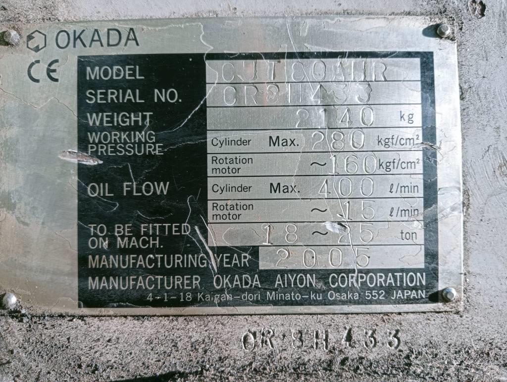 Okada CUT80 AHR Schneidwerkzeuge
