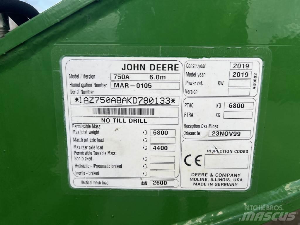 John Deere 750A Drillmaschinen