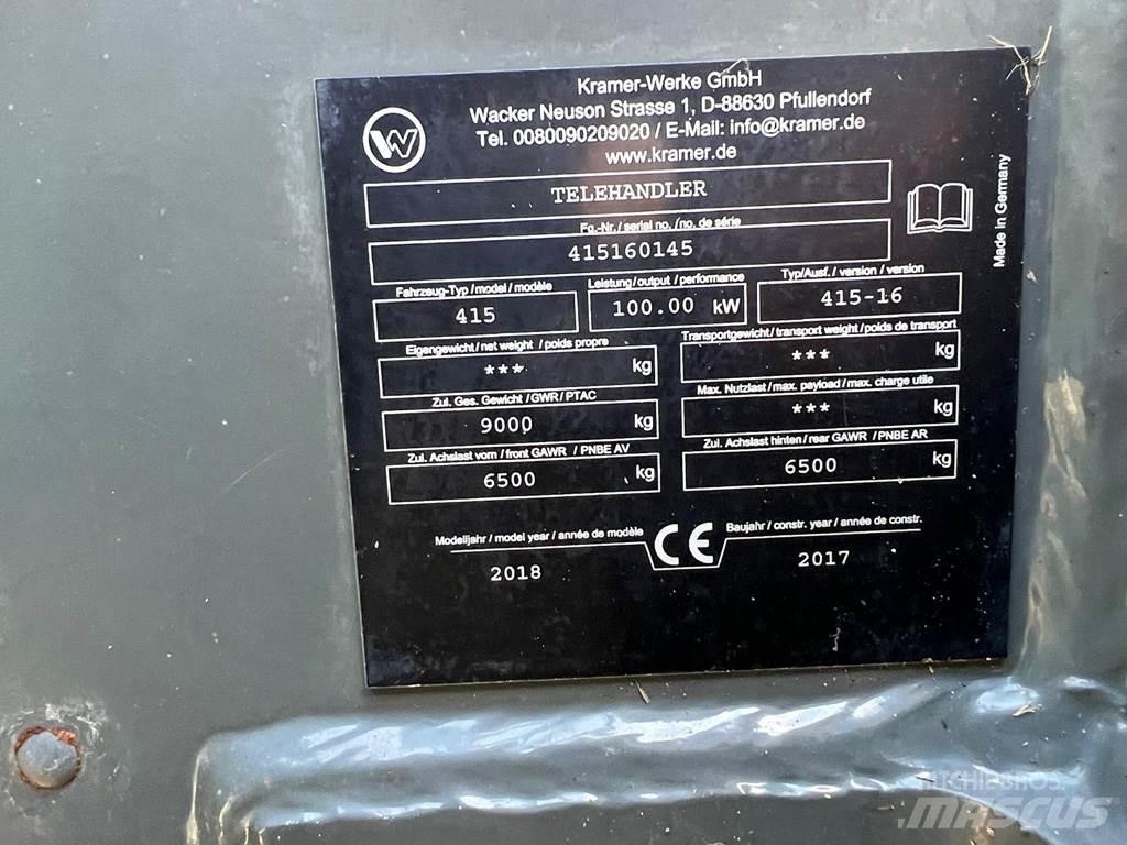 Kramer KT357 Teleskoplader für Landwirtschaft