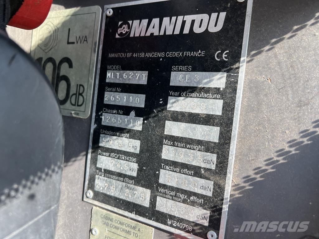 Manitou MLT627 Teleskoplader für Landwirtschaft