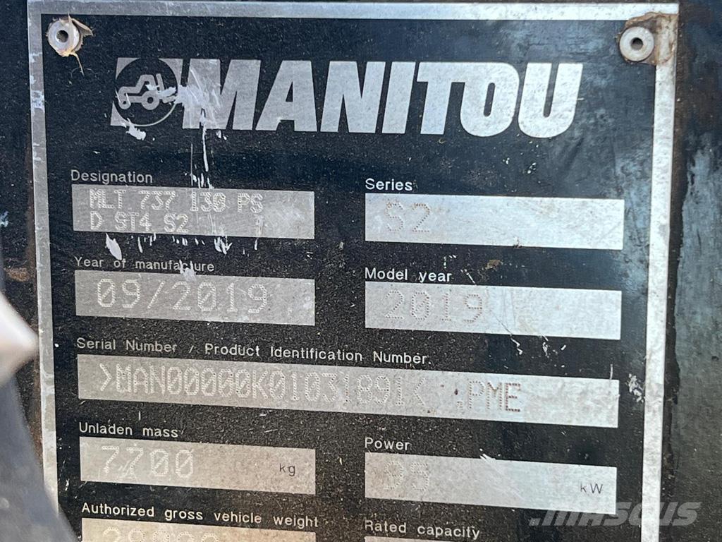 Manitou MLT737PS Teleskoplader für Landwirtschaft