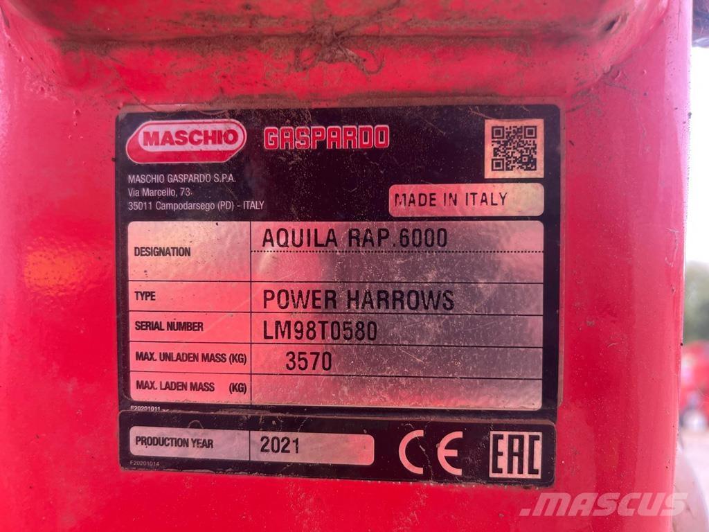Maschio AQUILA 6M Motoreggen / Rototiller