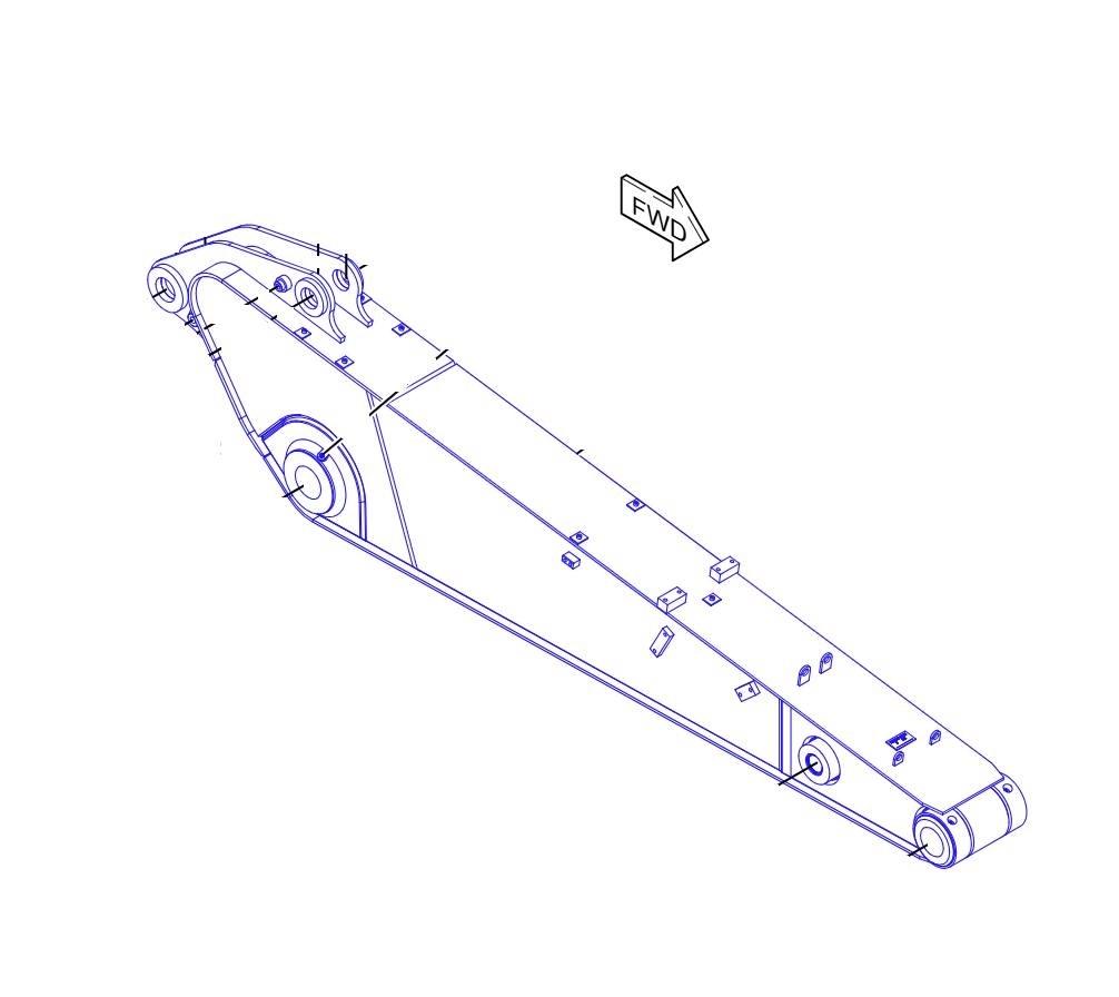 CAT M314F Ausleger