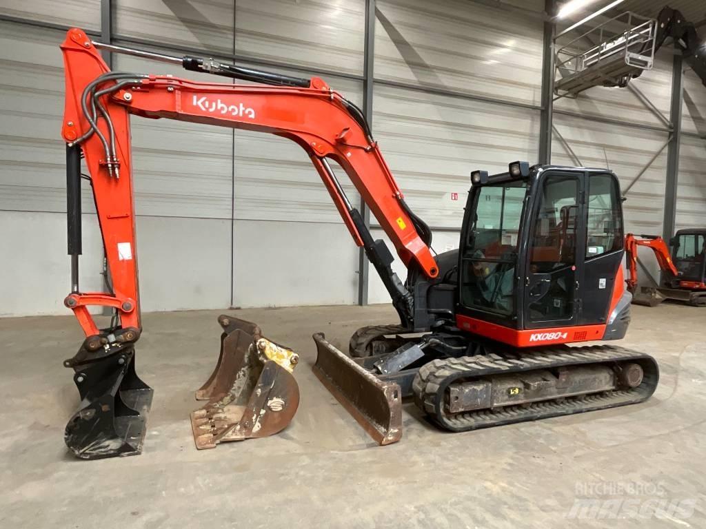 Kubota KX 080-4 Midibagger  7t - 12t