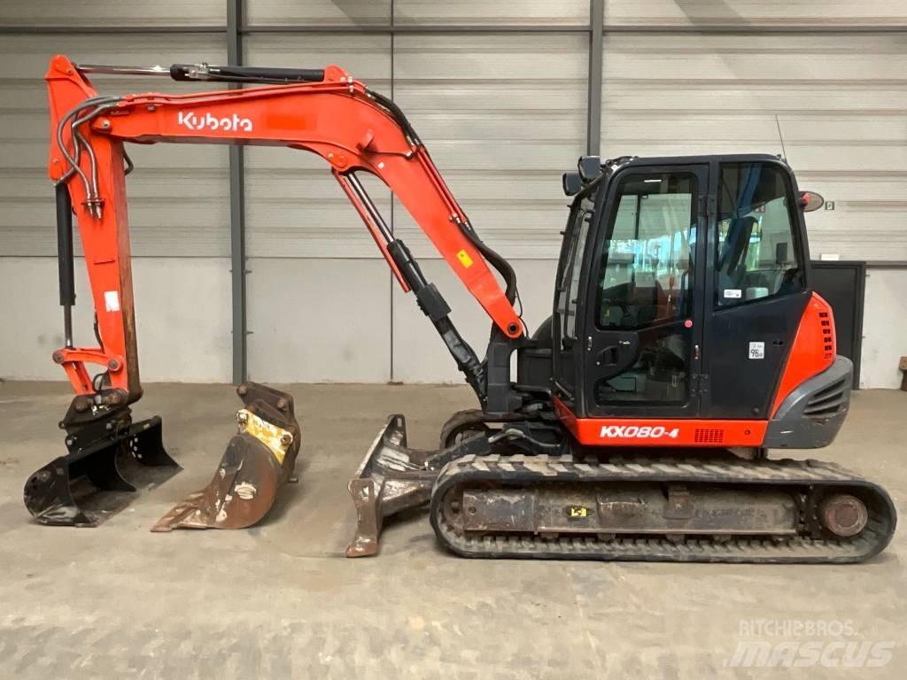 Kubota KX 080-4 Midibagger  7t - 12t