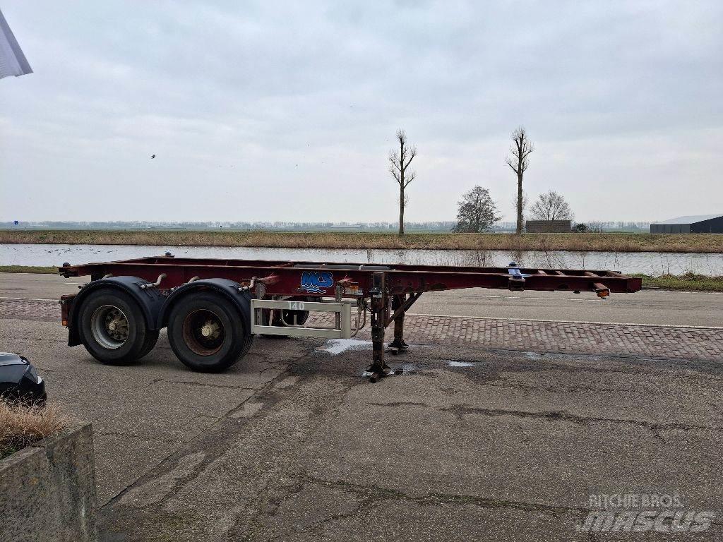 Pacton TXC 230 Containerauflieger