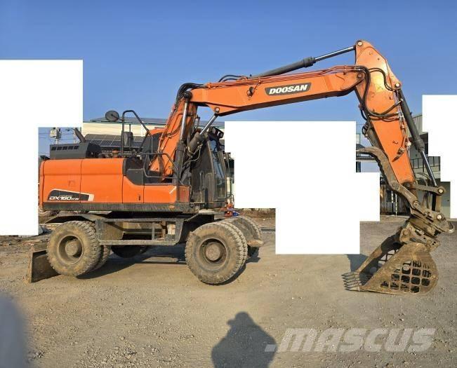 Doosan DX 140 W-5 Mobilbagger