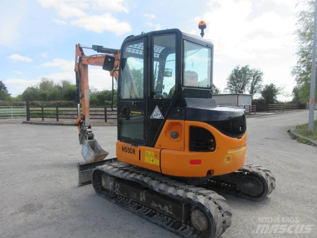Hanix H 55 DR Minibagger < 7t