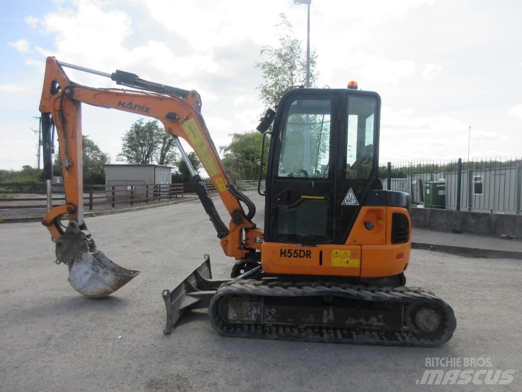 Hanix H 55 DR Minibagger < 7t