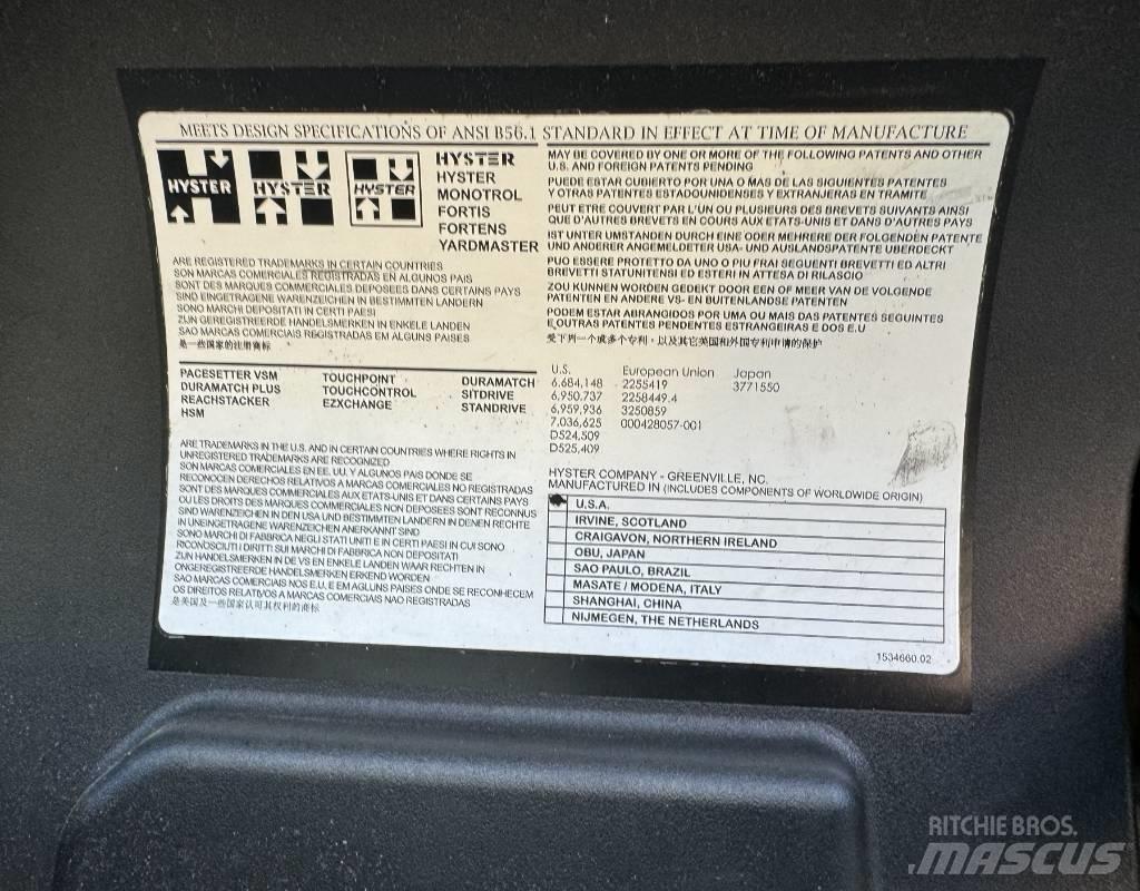 Hyster H6.0FT Dieselstapler