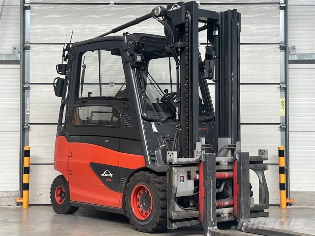 Linde E 50HL-01 Elektrostapler