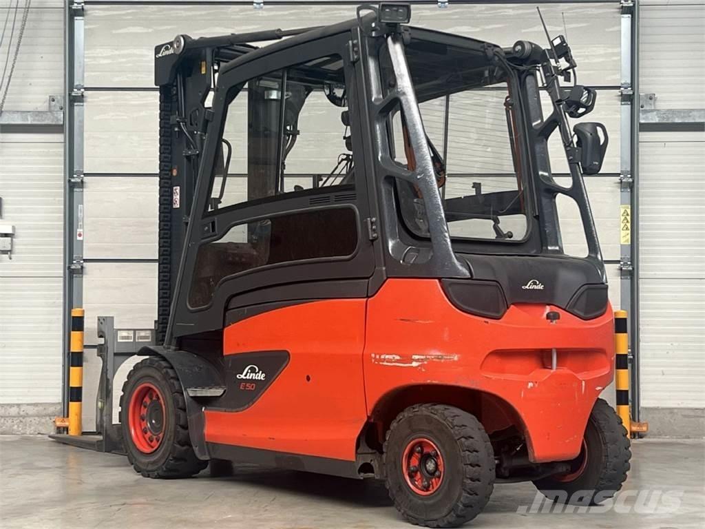 Linde E 50HL-01 Elektrostapler