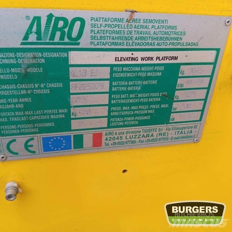 Airo XL 19E Scheren-Arbeitsbühnen