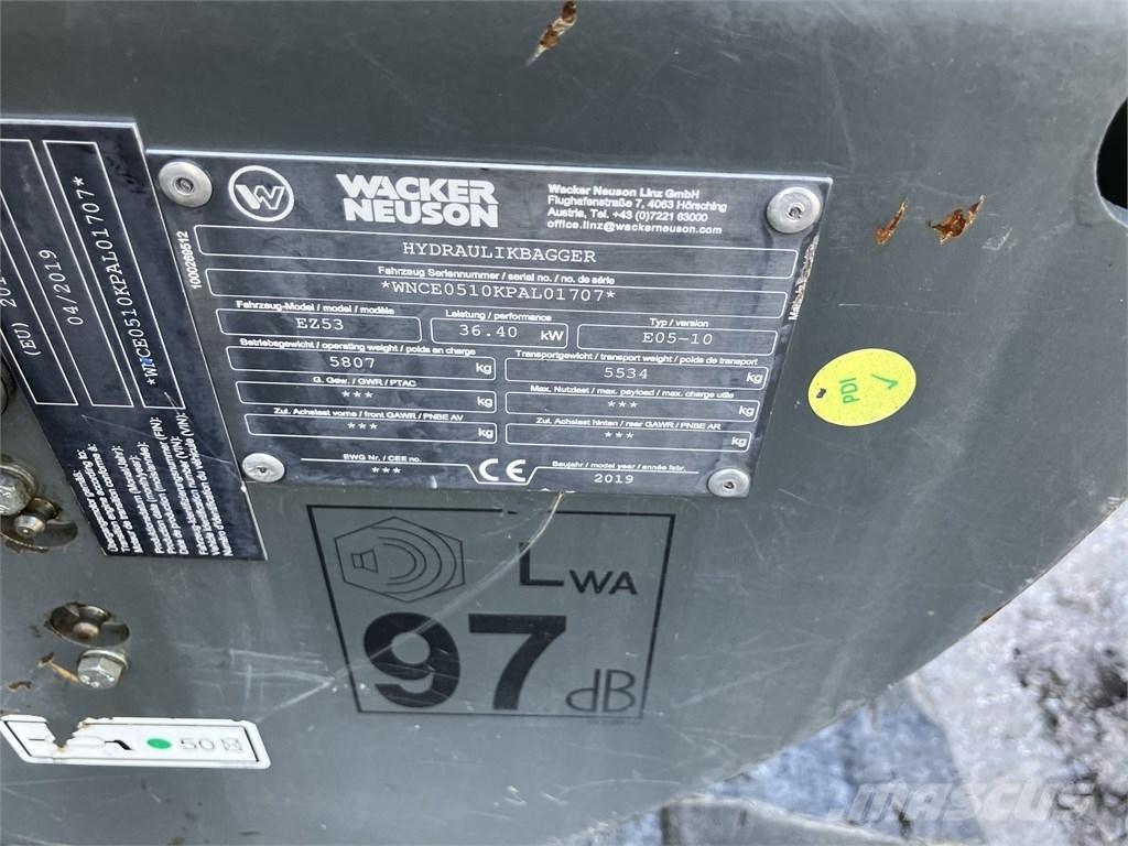 Wacker Neuson EZ 53 Minibagger < 7t