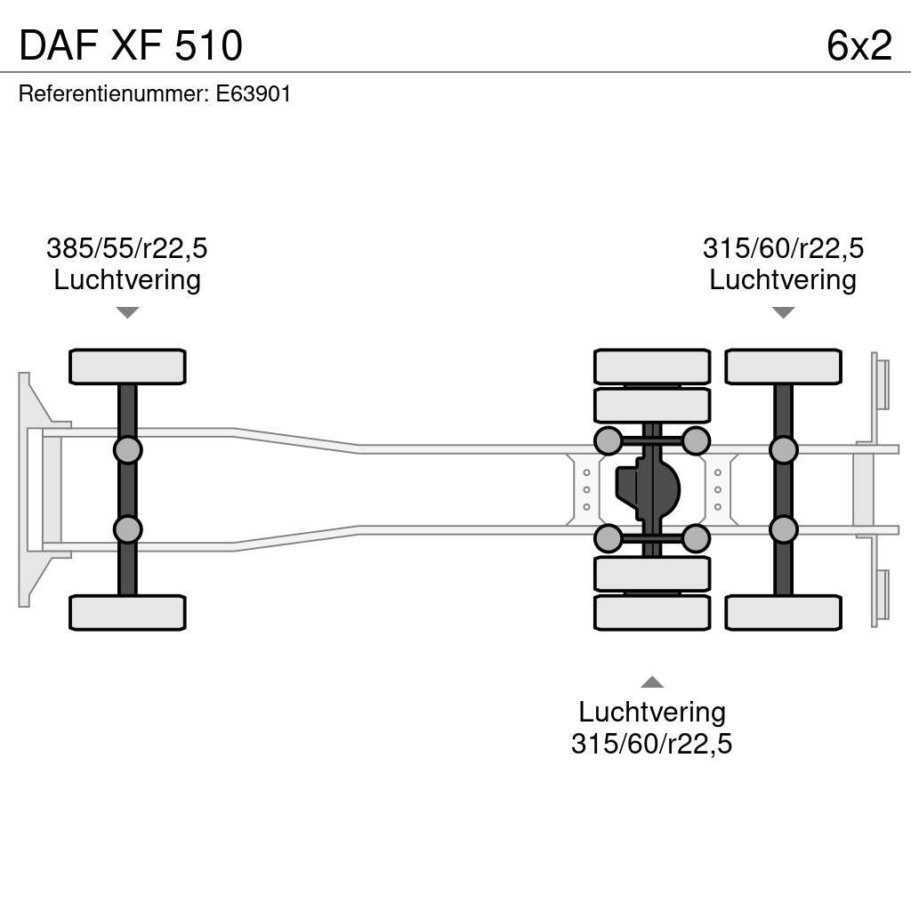DAF XF 510 Wechselfahrgestell