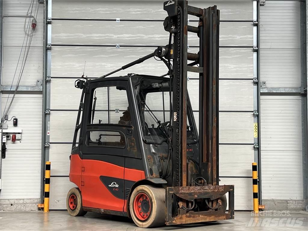 Linde E 40/600 HL Elektrostapler