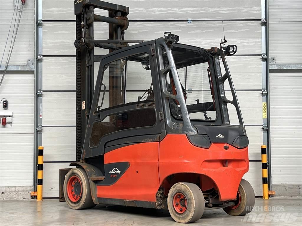 Linde E 40/600 HL Elektrostapler