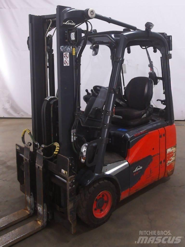 Linde E16C-02 Elektrostapler