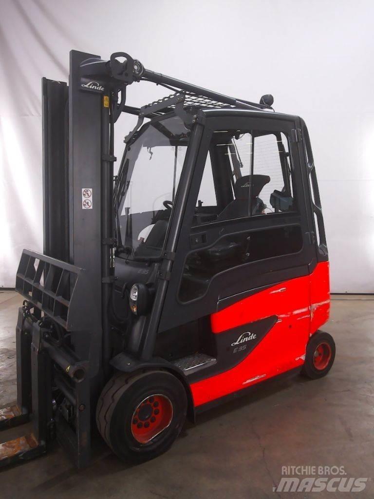 Linde E35HL-01 Elektrostapler