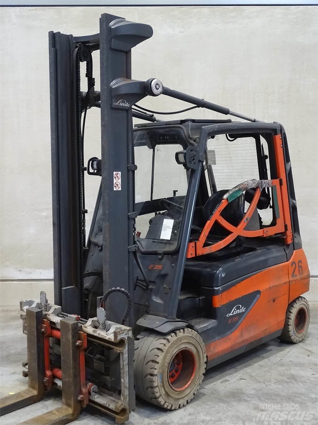 Linde E35L Elektrostapler
