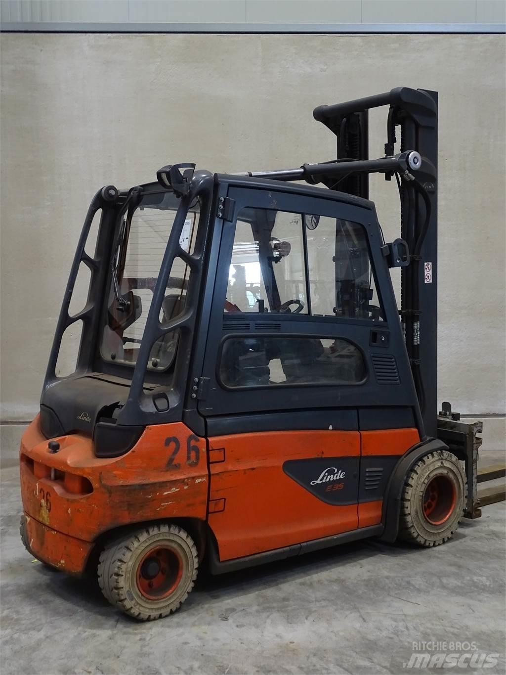 Linde E35L Elektrostapler