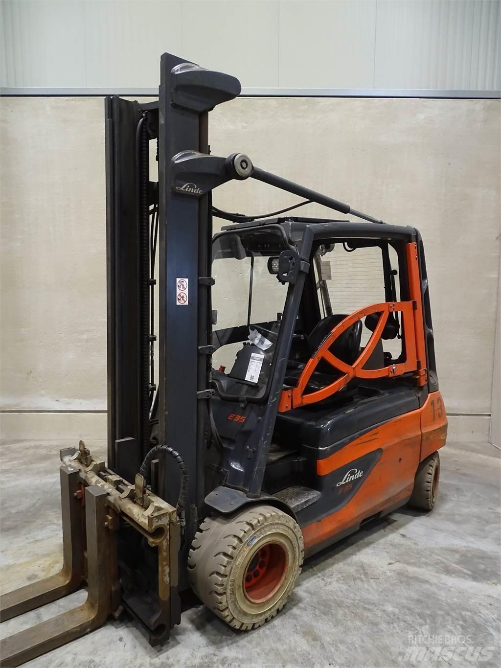 Linde E35L-01 Elektrostapler