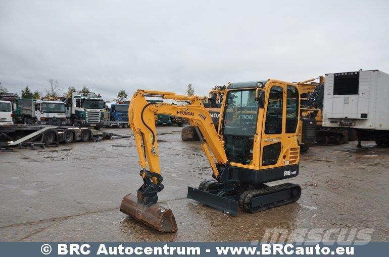 Hyundai R18-9AK Minibagger < 7t