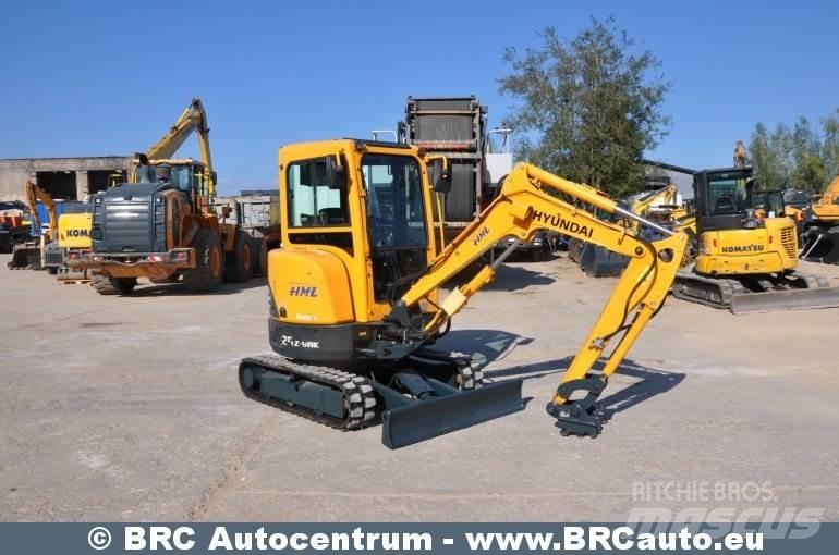 Hyundai R25Z-9AK Minibagger < 7t