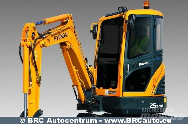 Hyundai R25Z-9AK Minibagger < 7t