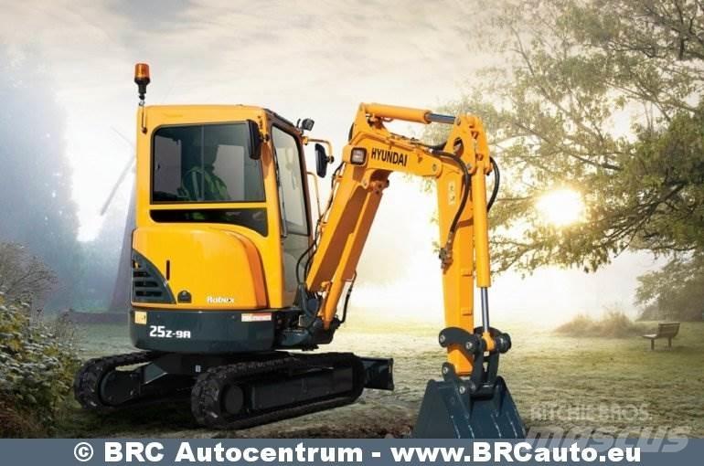 Hyundai R25Z-9AK Minibagger < 7t