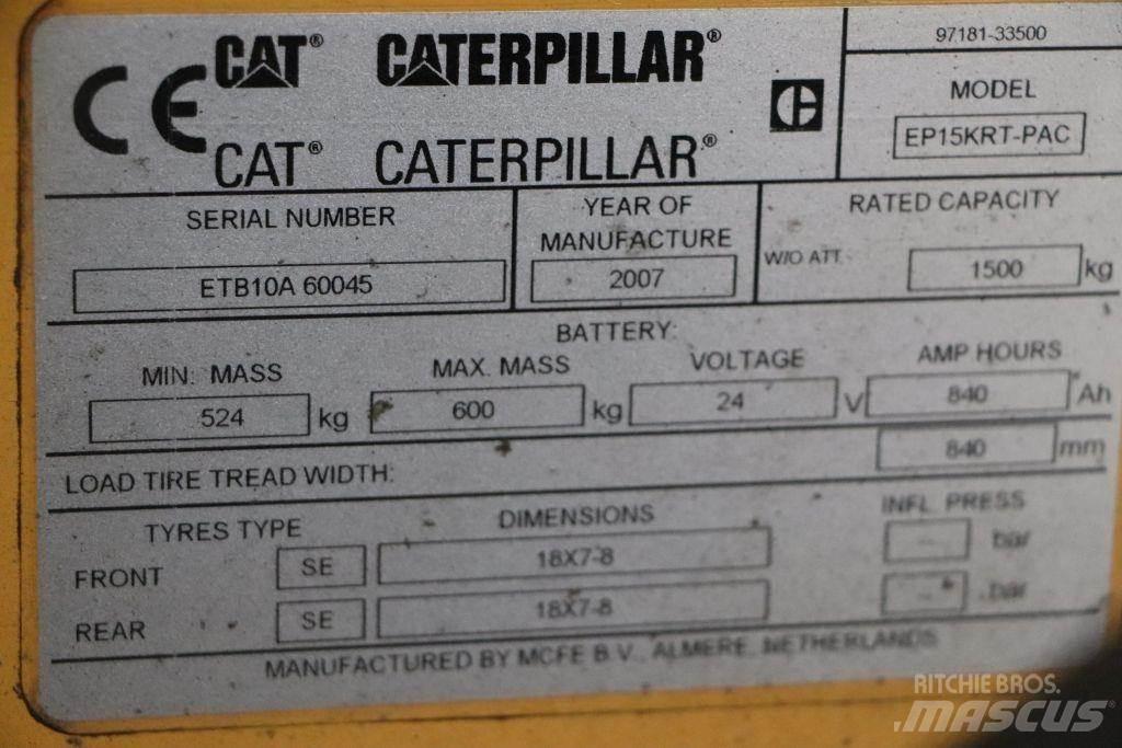 CAT EP15KRT-PAC Elektrostapler
