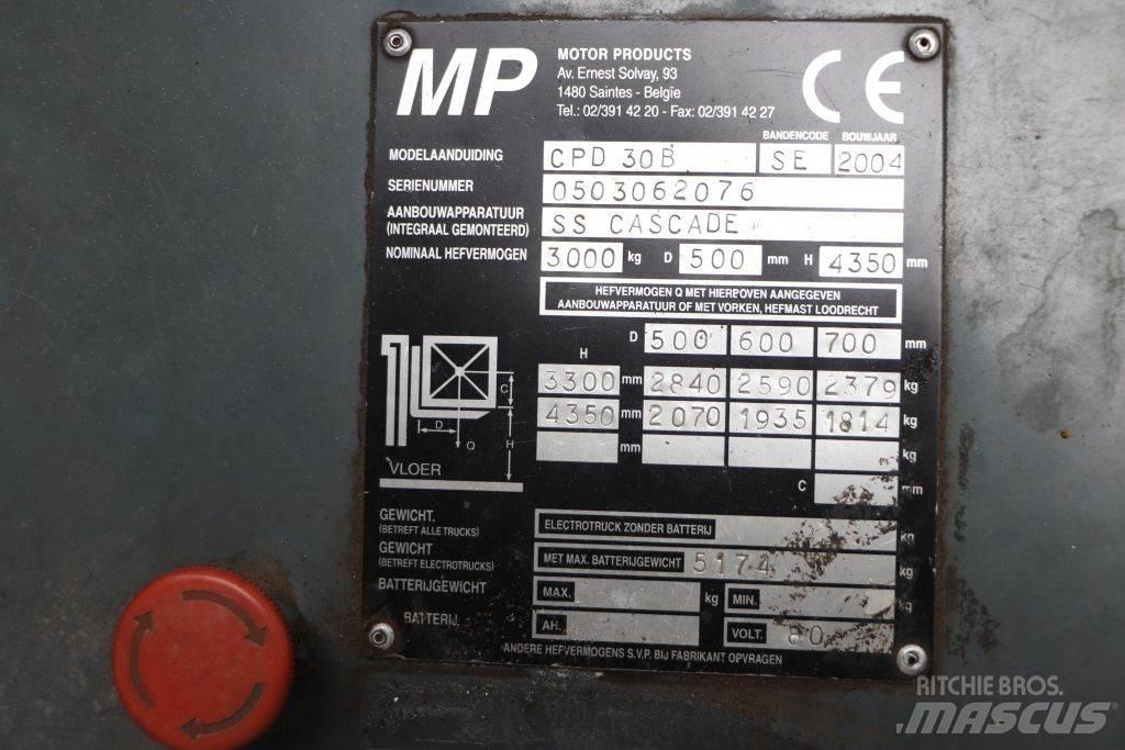 Heli CPD30B Elektrostapler