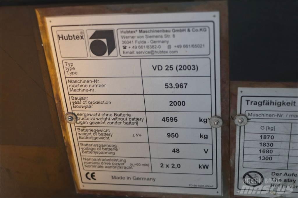 Hubtex VD 25 Seitenstapler