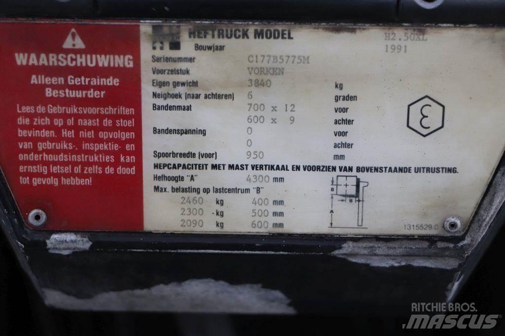 Hyster H2.50XL Gasstapler