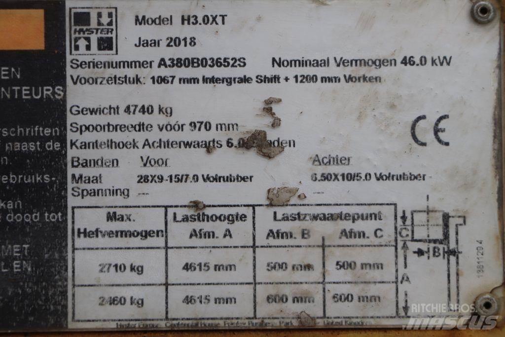 Hyster H3.0XT Gasstapler
