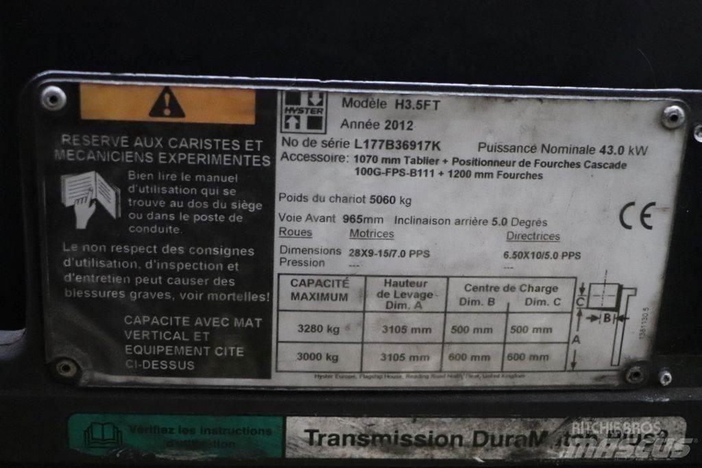 Hyster H3.5FT Dieselstapler