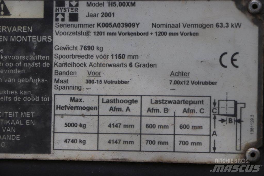 Hyster H5.00XM Gasstapler