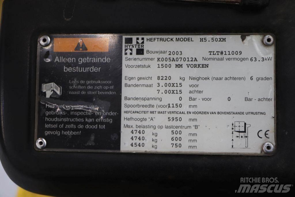 Hyster H5.50XM Gasstapler