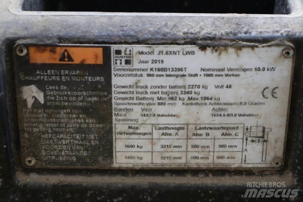 Hyster J1.6XNT Elektrostapler