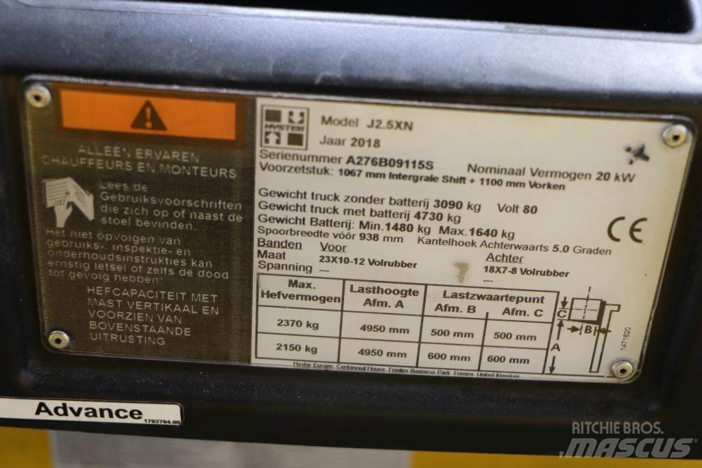 Hyster J2.5XN Elektrostapler