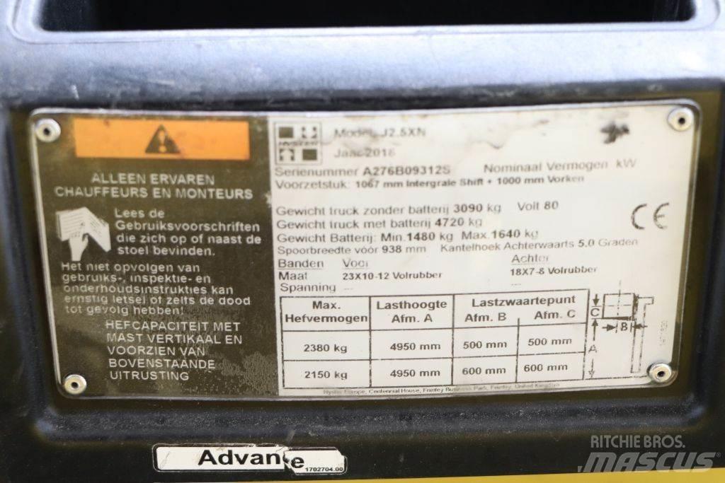 Hyster J2.5XN Elektrostapler