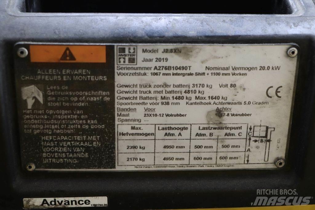 Hyster J2.5XN Elektrostapler