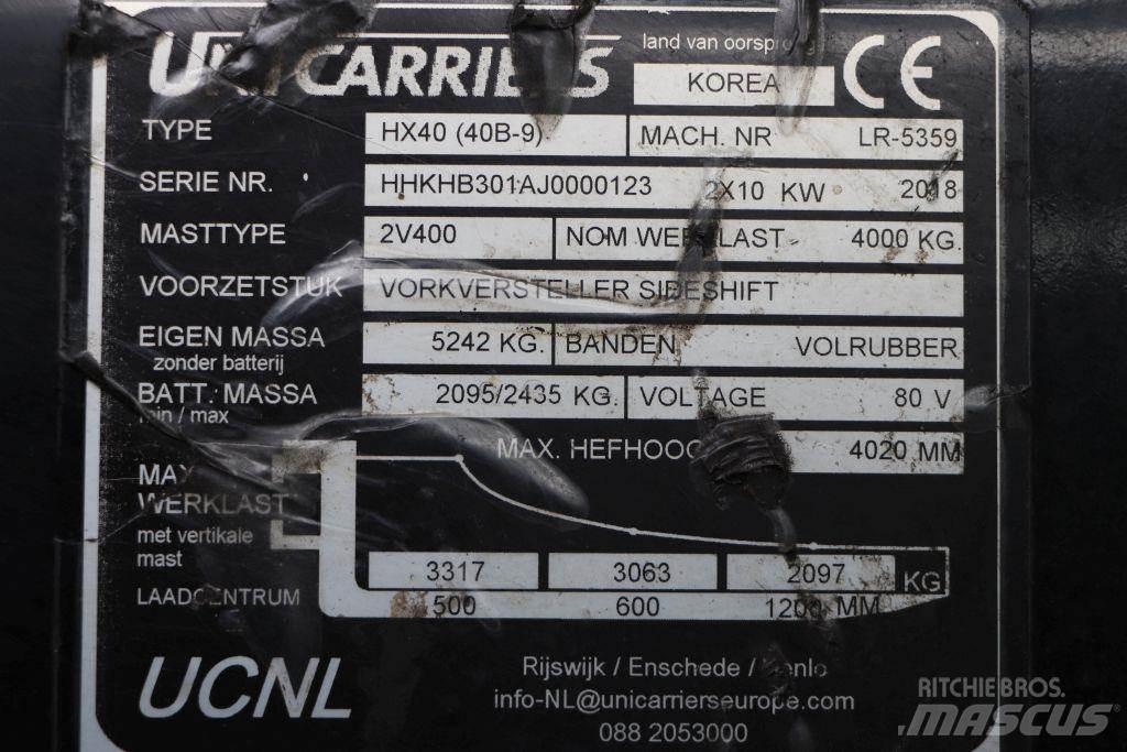 Hyundai 40B-9 Elektrostapler