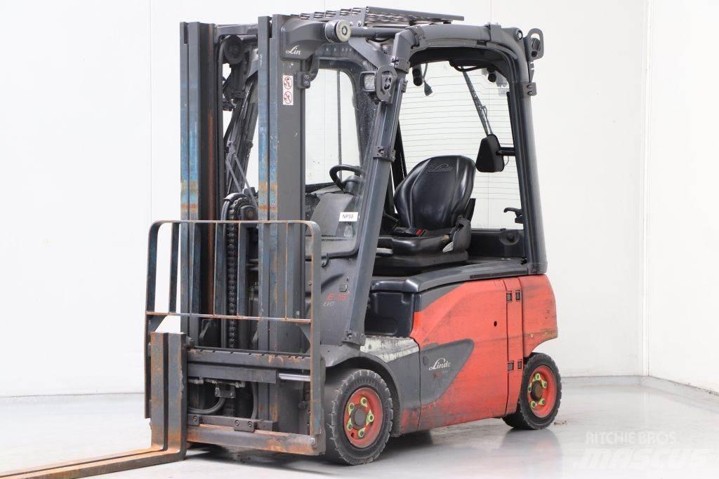 Linde E16P-02 Elektrostapler
