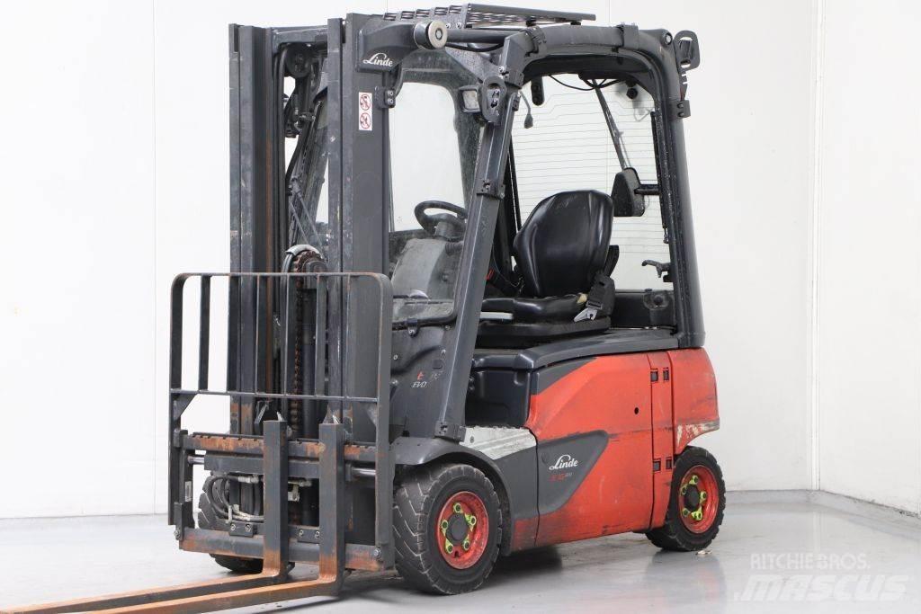 Linde E16P-02 Elektrostapler