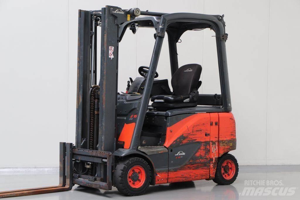 Linde E16PH-02 Elektrostapler