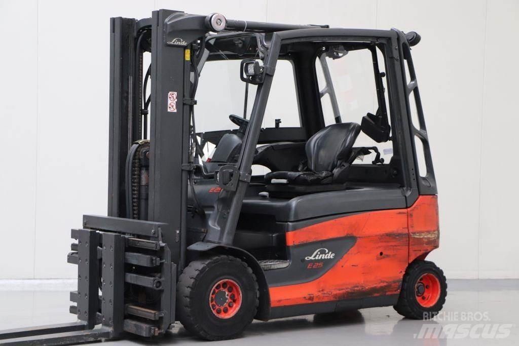 Linde E25L-01 Elektrostapler